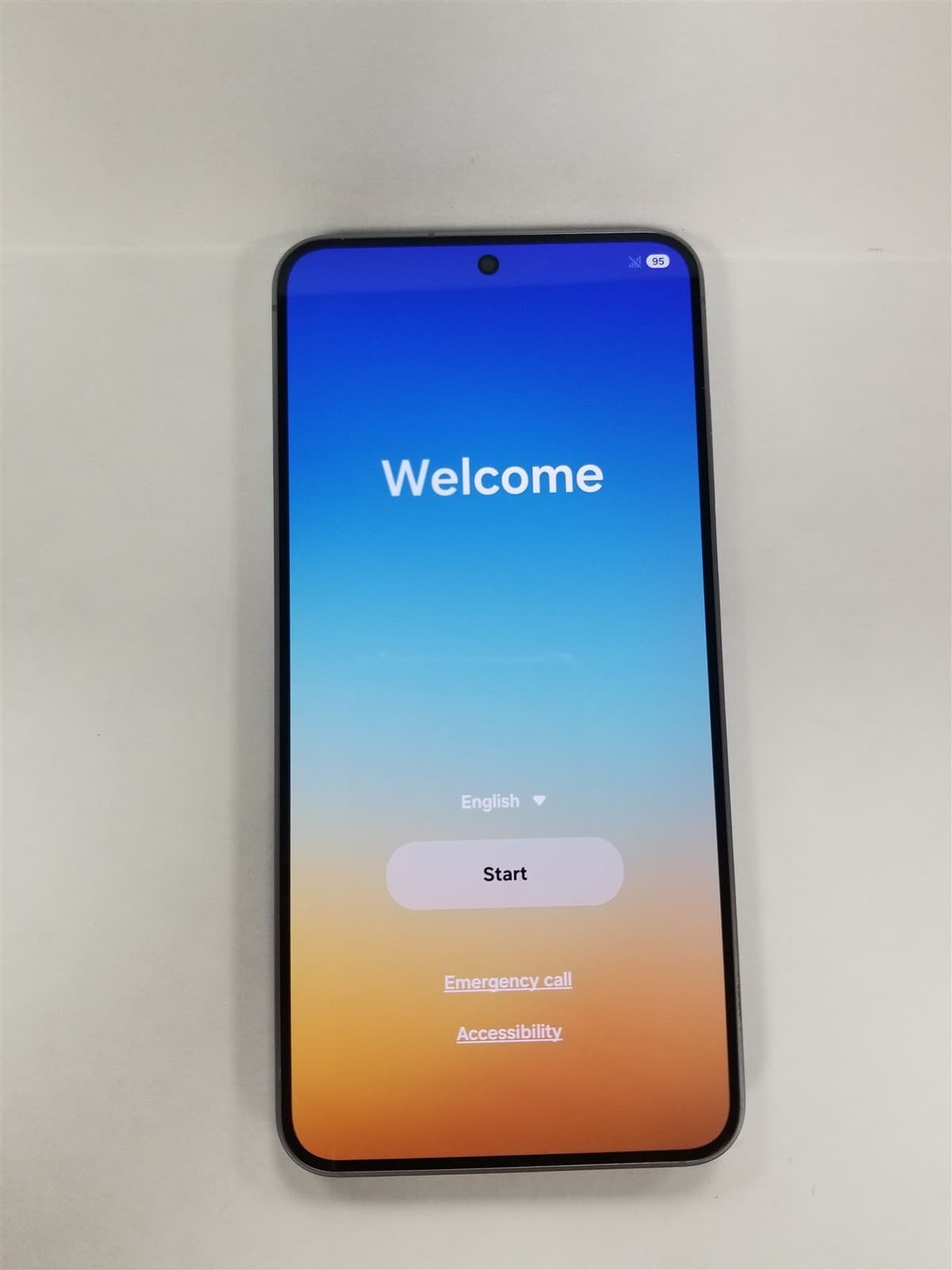 Galaxy S25 — seller’s listing photo