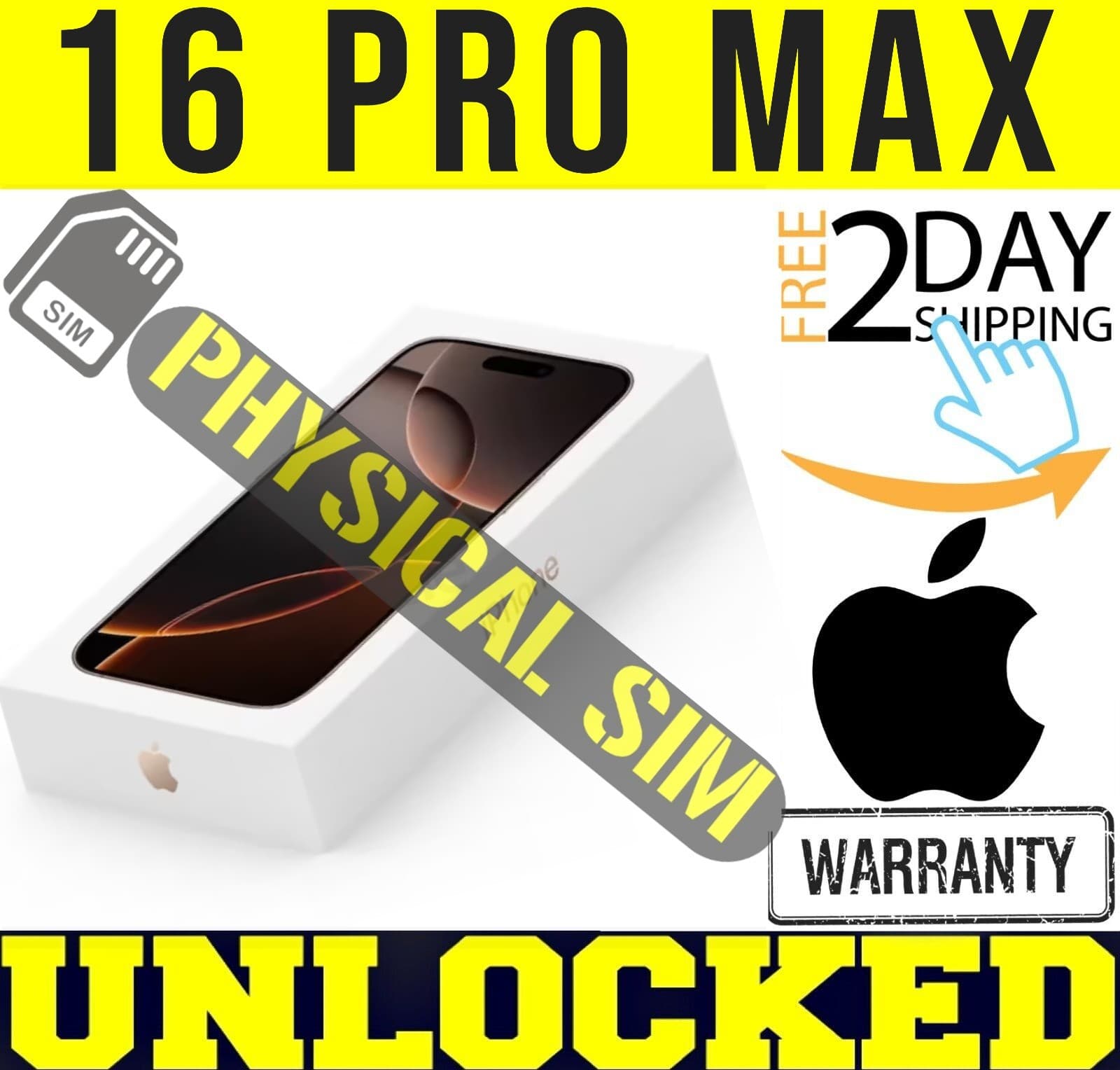 iPhone 16 Pro Max — seller’s listing photo