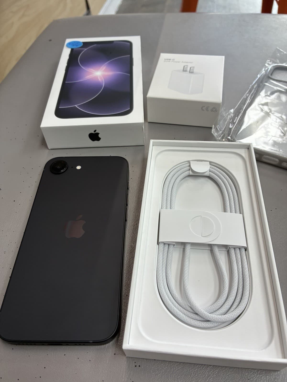iPhone 17e — seller’s listing photo