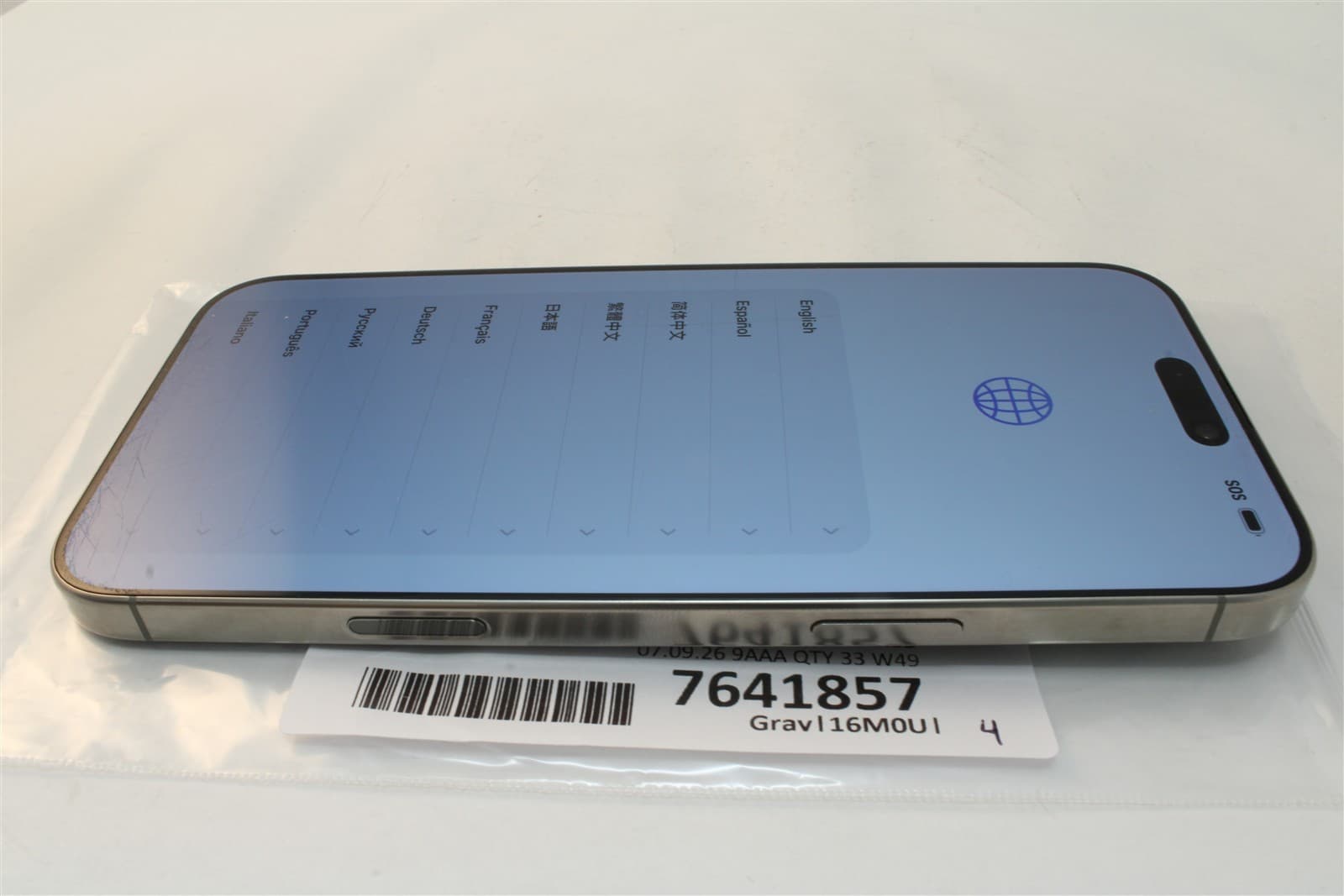 iPhone 16 Pro Max — seller’s listing photo