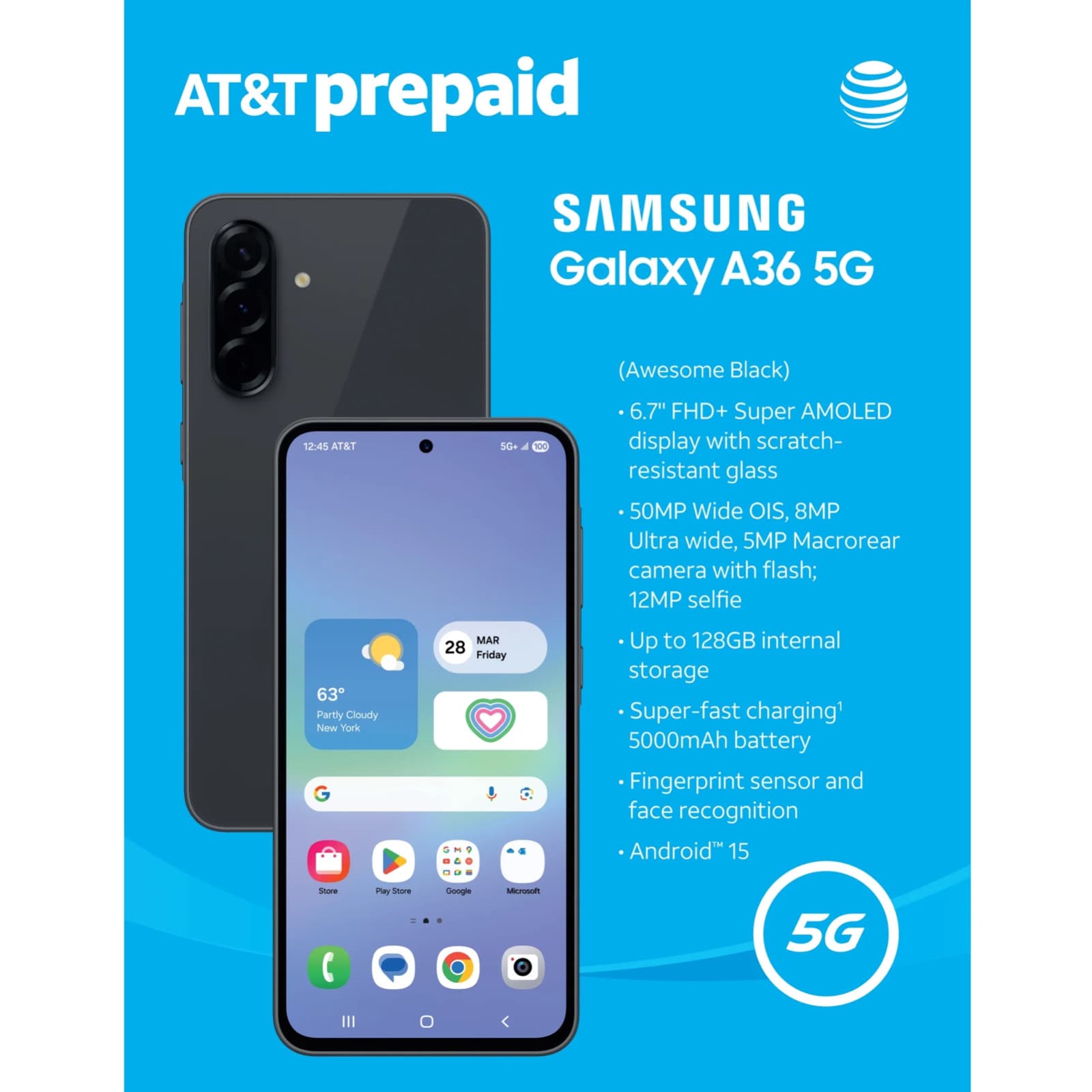 Galaxy A36 5G — seller’s listing photo