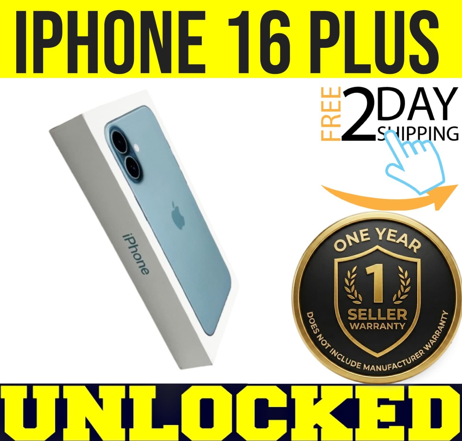 iPhone 16 Plus — seller’s listing photo