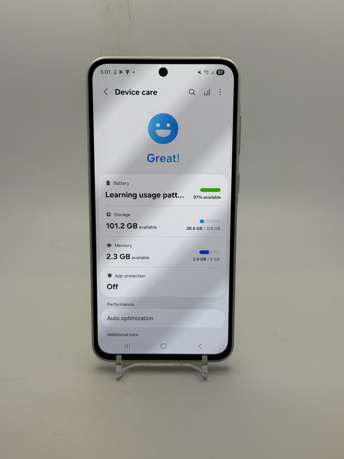 Galaxy A36 5G — seller’s listing photo