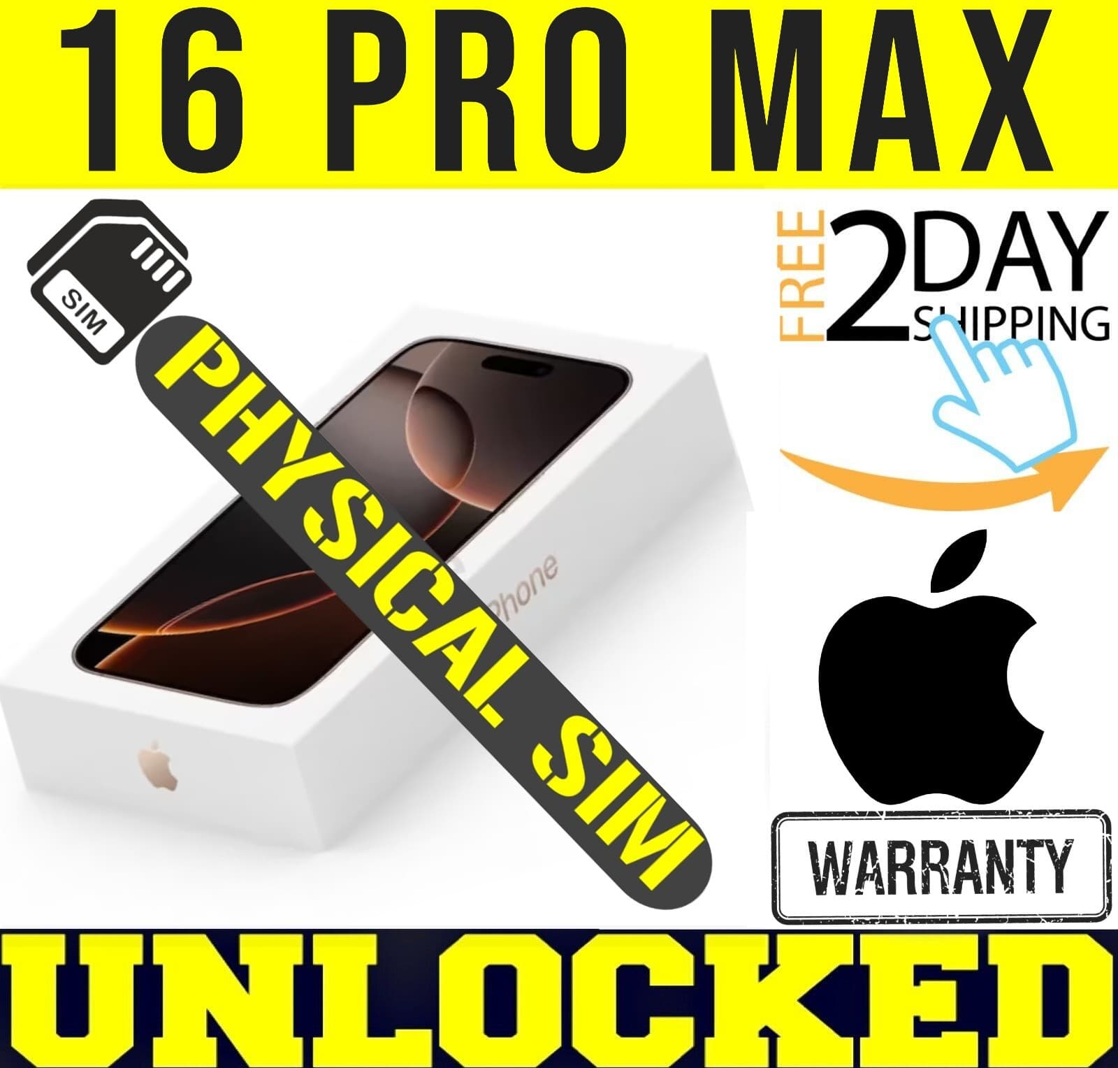 iPhone 16 Pro Max — seller’s listing photo