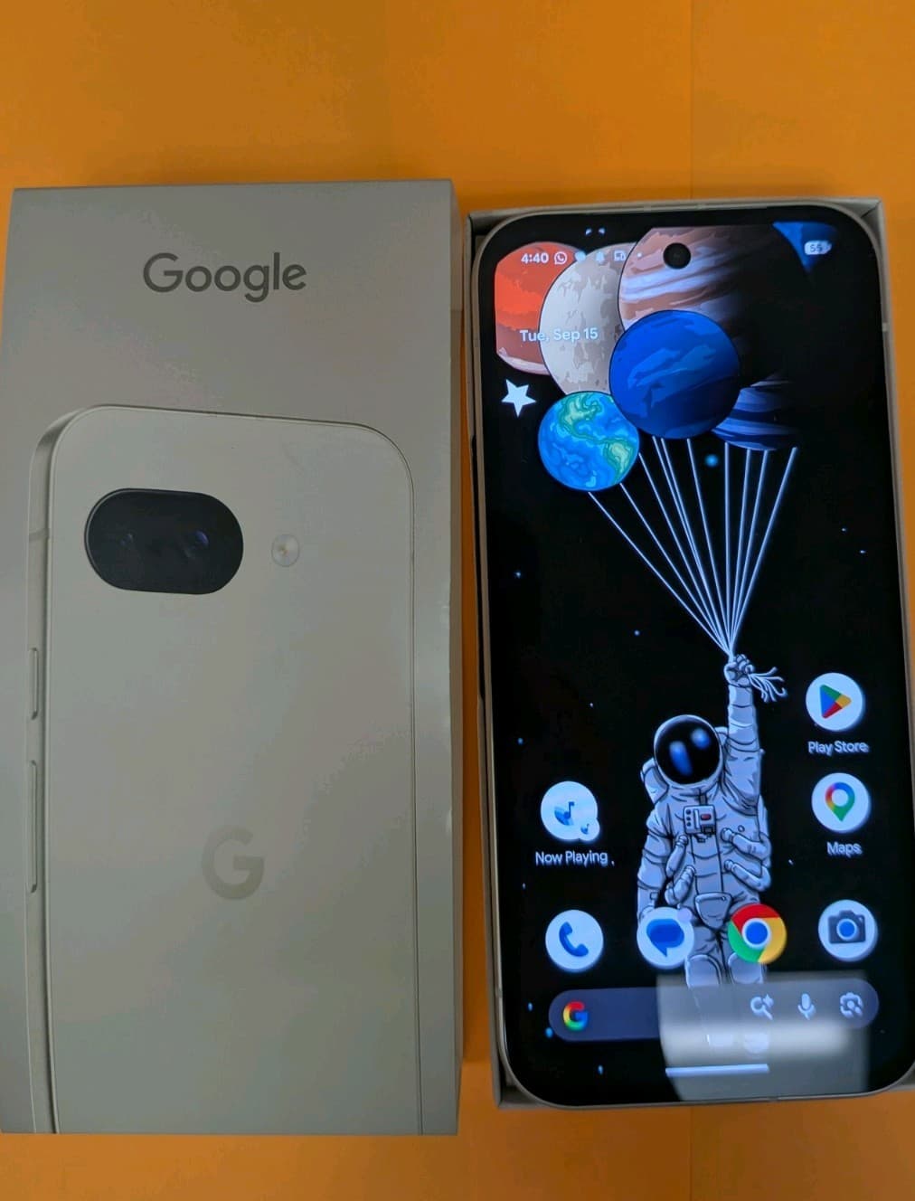 Pixel 9a — seller’s listing photo