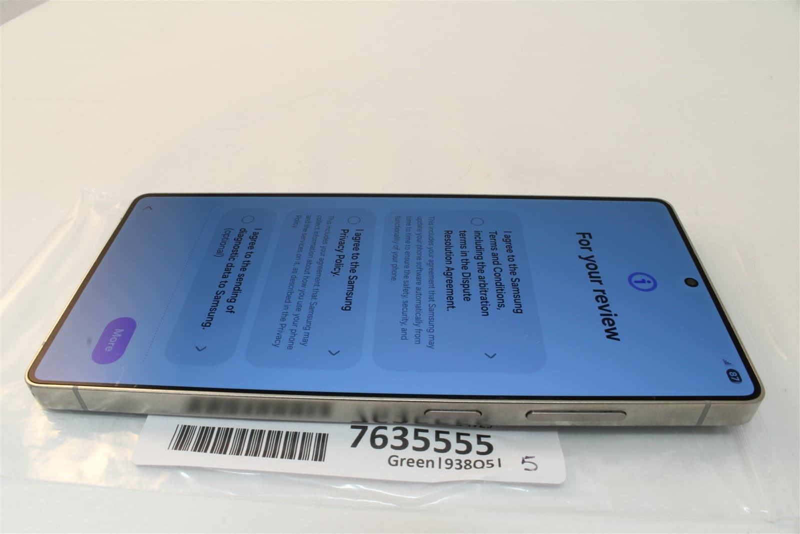 Galaxy S25 Ultra — seller’s listing photo