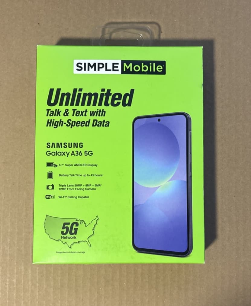 Galaxy A36 5G — seller’s listing photo