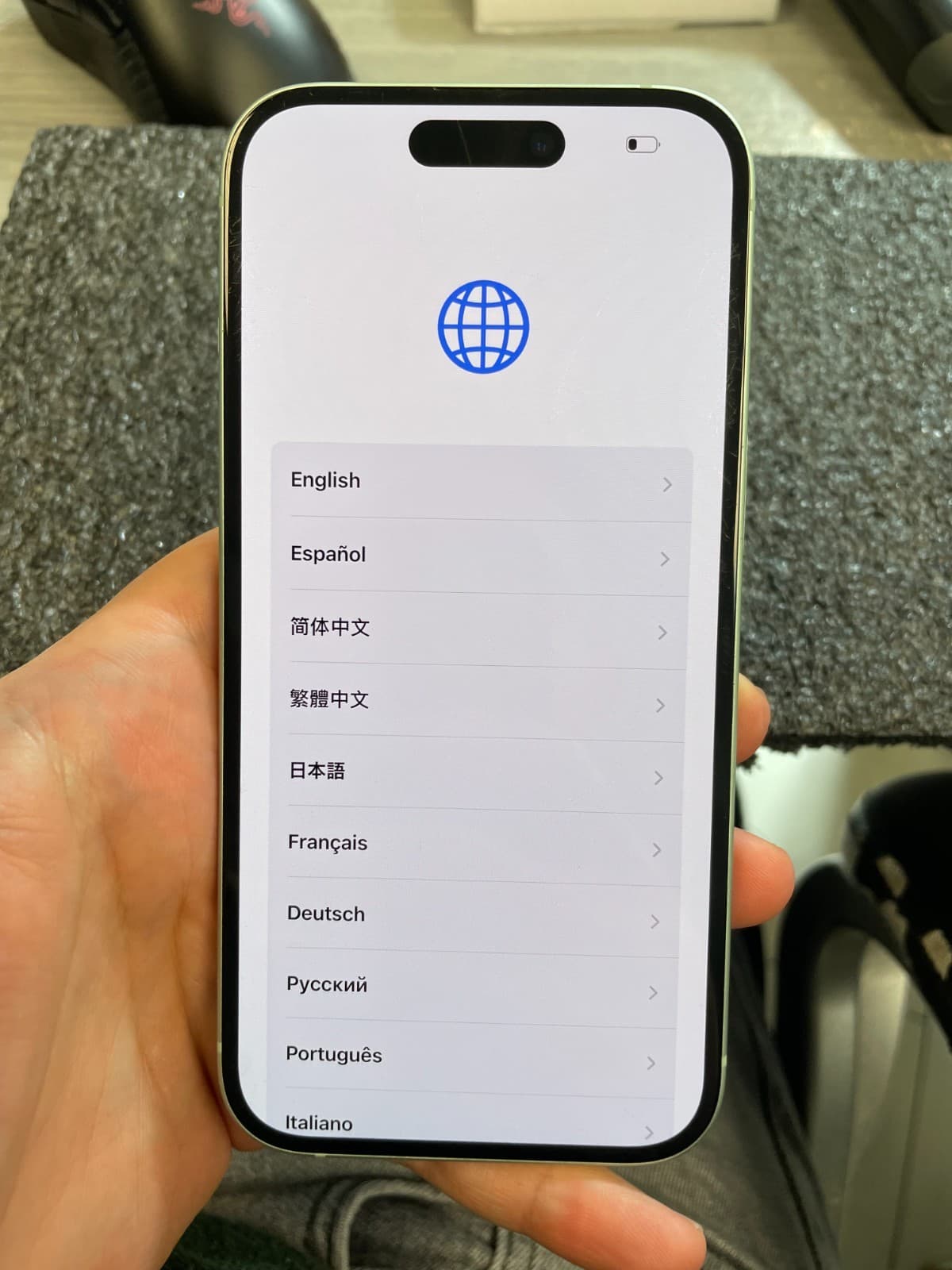 iPhone 15 — seller’s listing photo