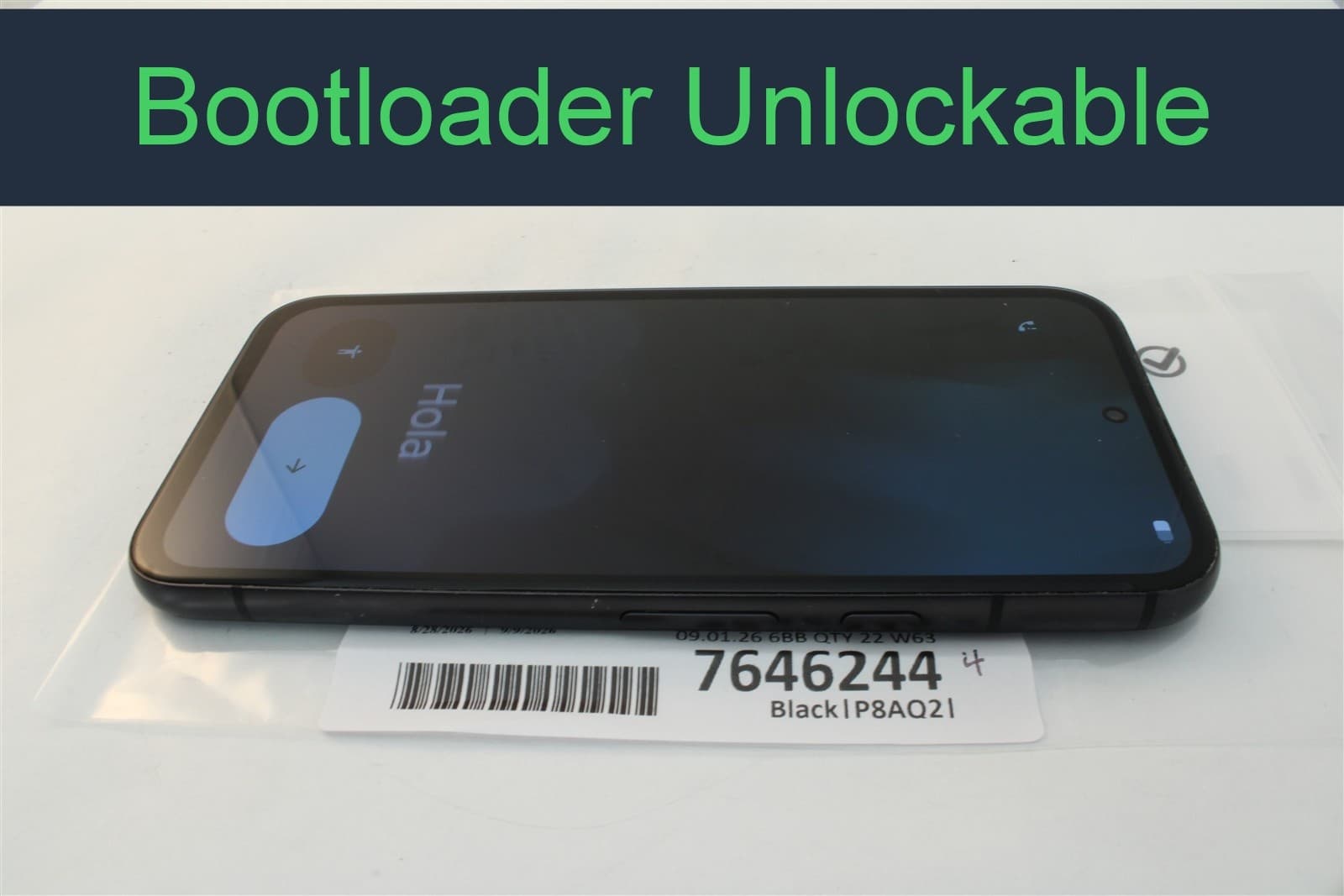 Pixel 8a — seller’s listing photo