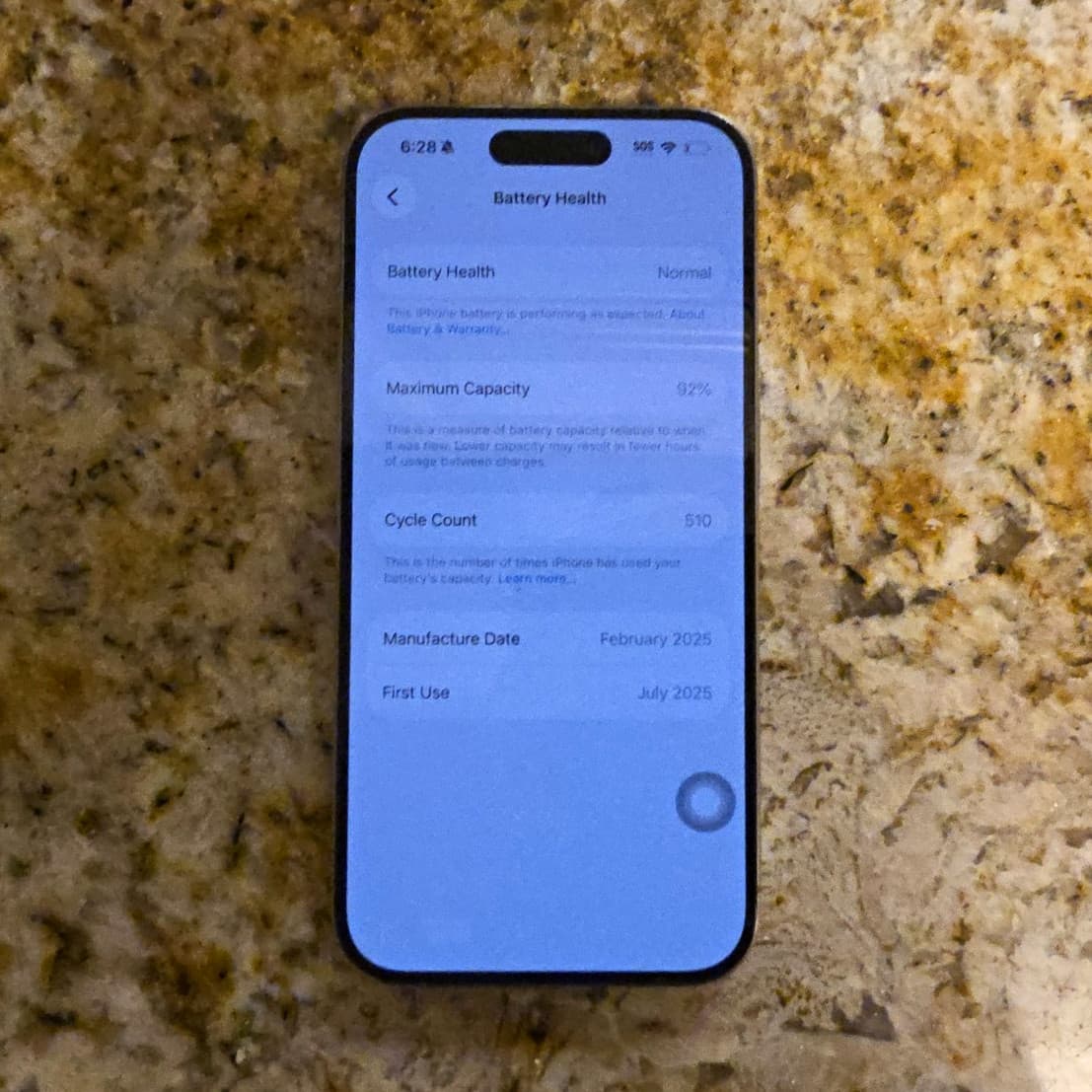 iPhone 15 Pro — seller’s listing photo