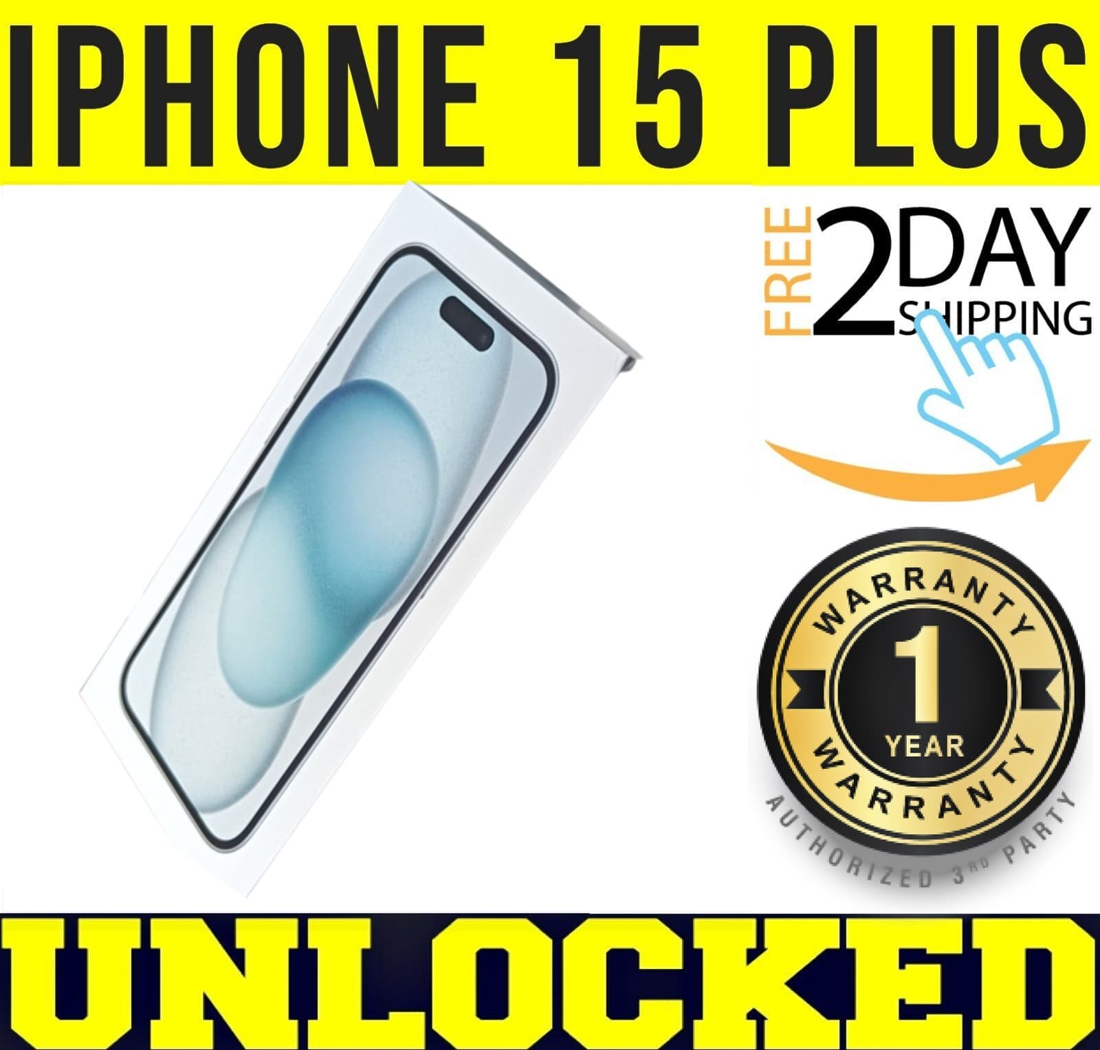 iPhone 15 Plus — seller’s listing photo